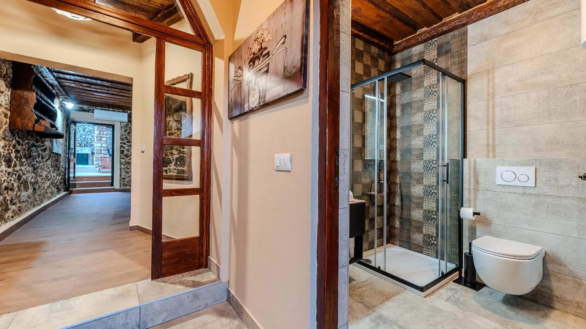 Stone Holiday House Zara With Jacuzzi Sukosan